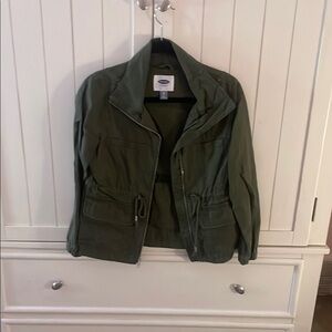 Old Navy Utility Jacket - Olive Green